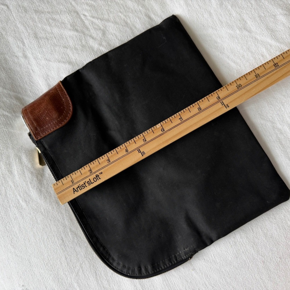 60's Republic National Bank of Miami Florida Canvas Bank Bag Zipper Pouch 836 - Picture 4 of 6